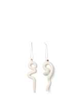 Doodle Ornaments - Set of Two