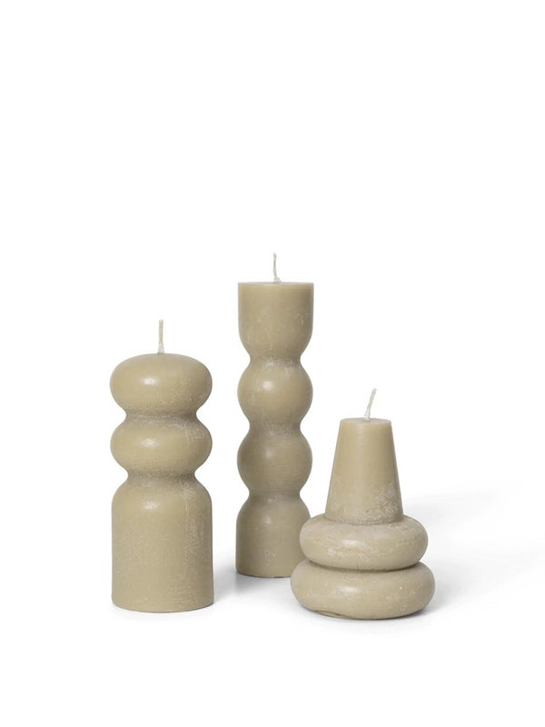 Torno Candles - Set of 3