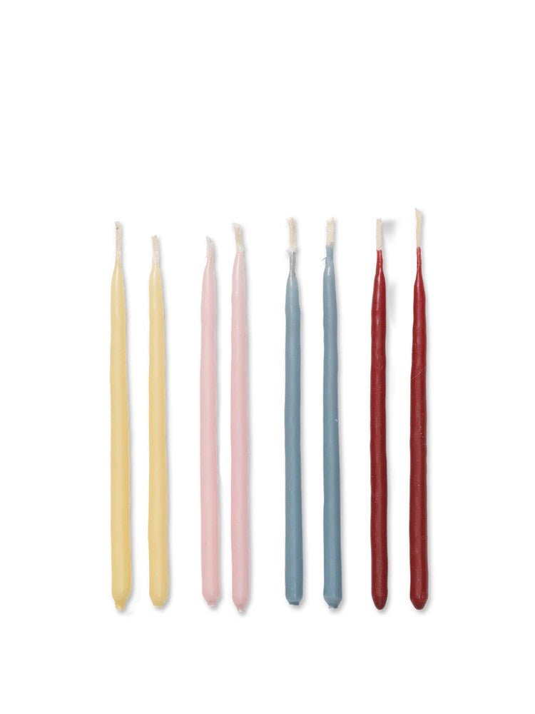 Miniature Candles - Set of 24 Whimsical Blend