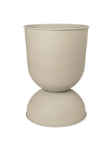 Hourglass Pot Large  - Cashmere