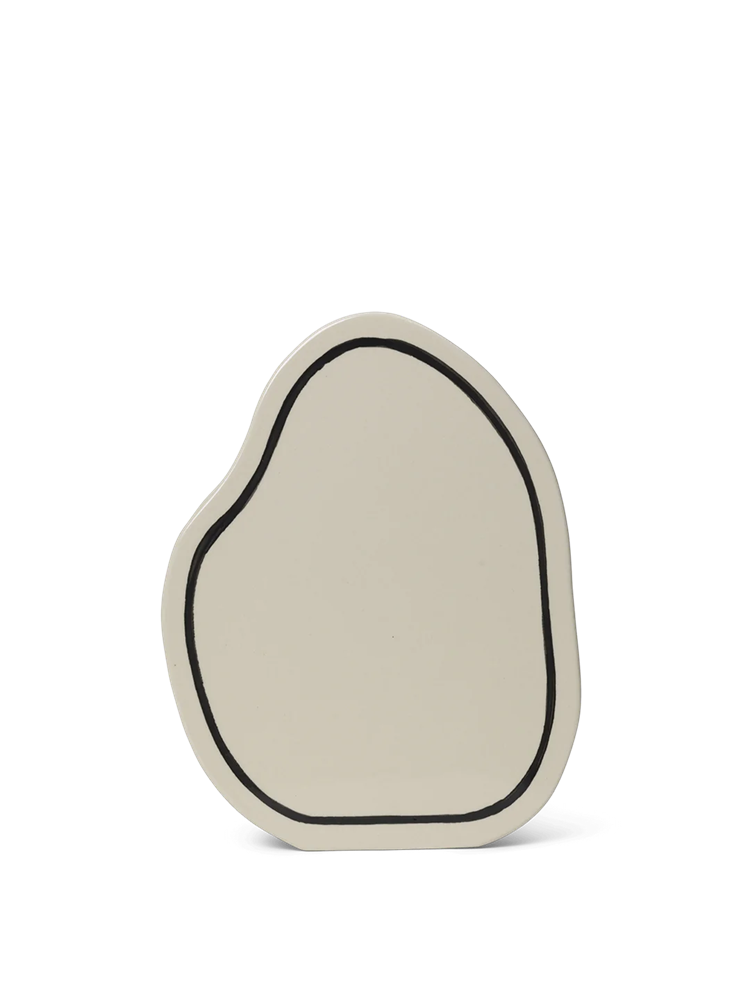 Paste Vase Rounded - Off-white