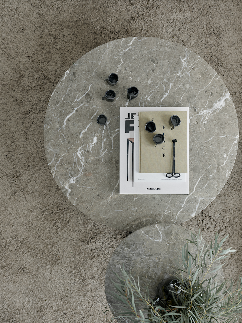 Florence Coffee Table - Gris Du Marais Marble