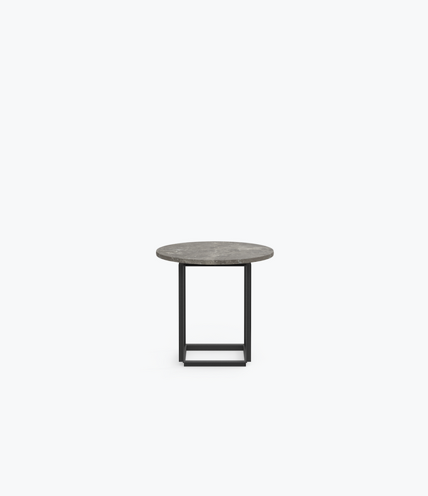 Florence Side Table - Grey Marble