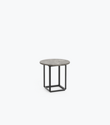 Florence Side Table - Grey Marble