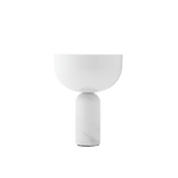 Kizu Portable Lamp - White Marble