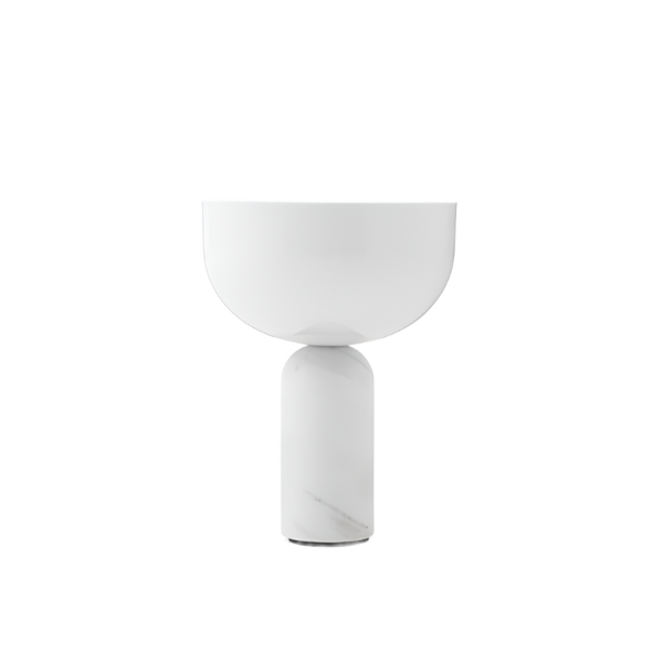 Kizu Portable Lamp - White Marble