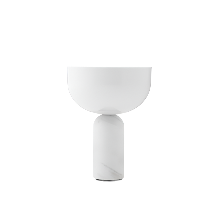 Kizu Portable Lamp - White Marble