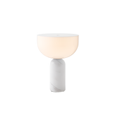 Kizu Portable Lamp - White Marble