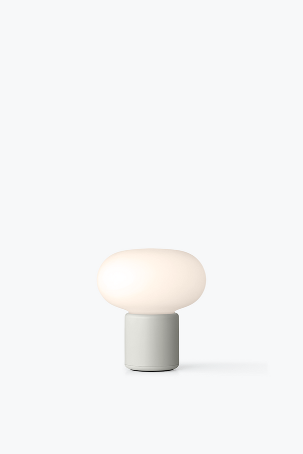 Karl-Johan Table Lamp Portable - Light Grey