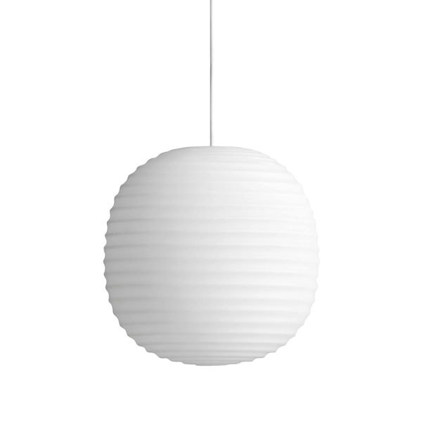 Lantern Pendant - White Medium