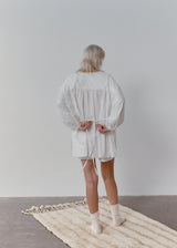 The Tie Back Set - White