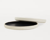 Otto Plate Black (S) - Set of two