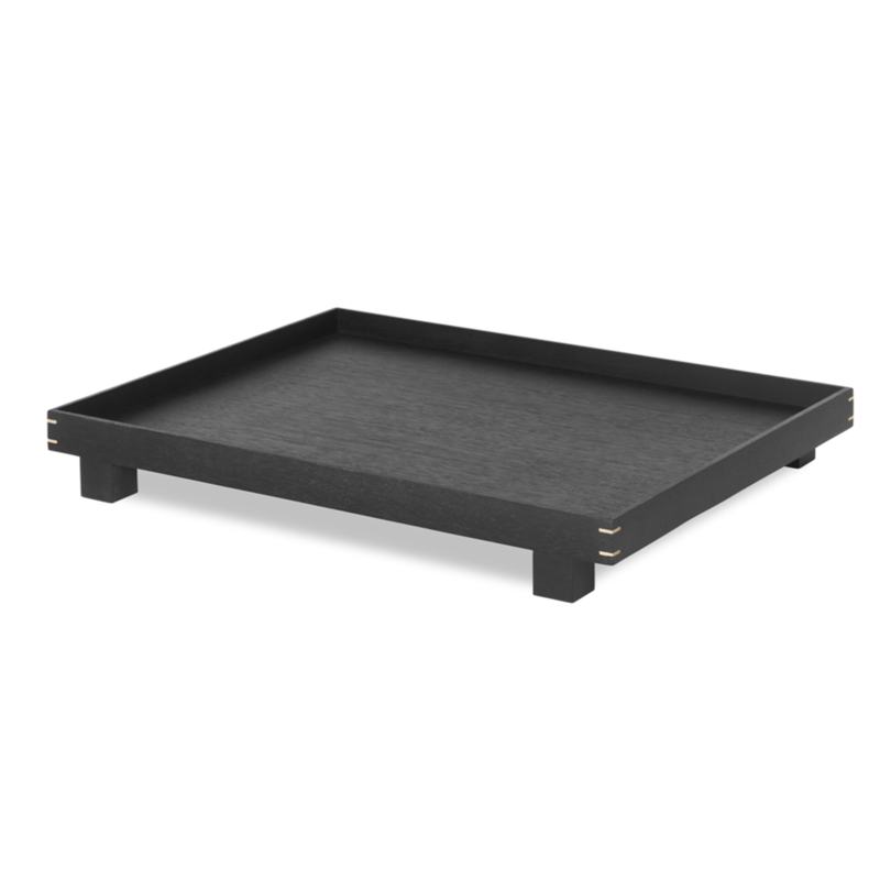 Bon Wooden Tray Large - Bl. Stained Oak