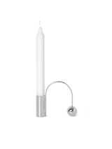 Balance Candle Holder - Chrome