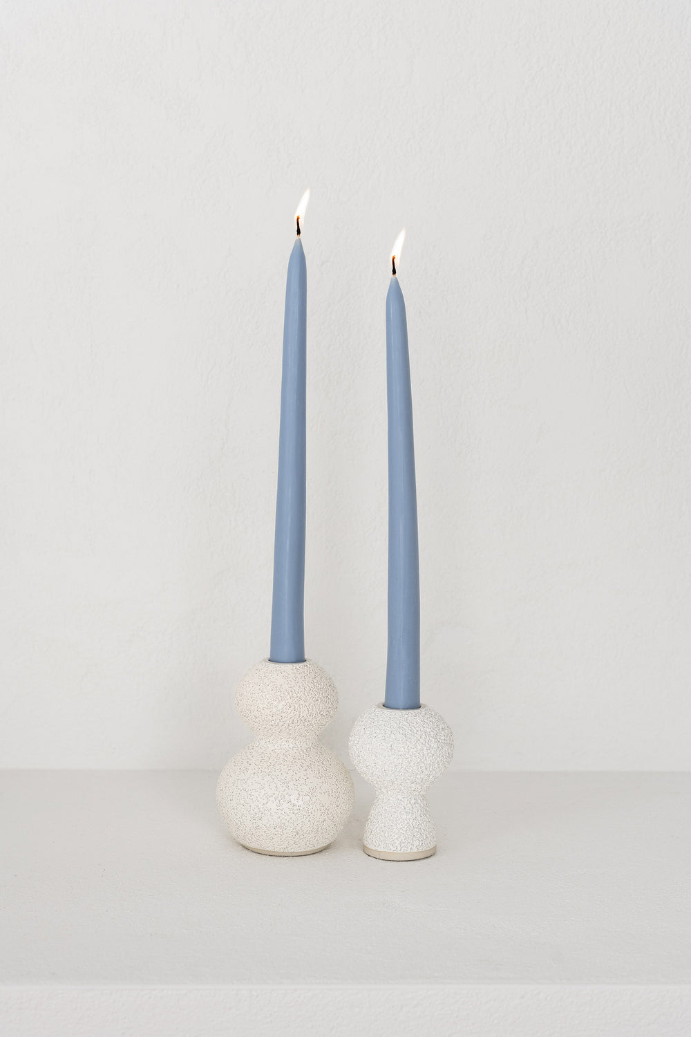Tapered Candles - Dusty Blue