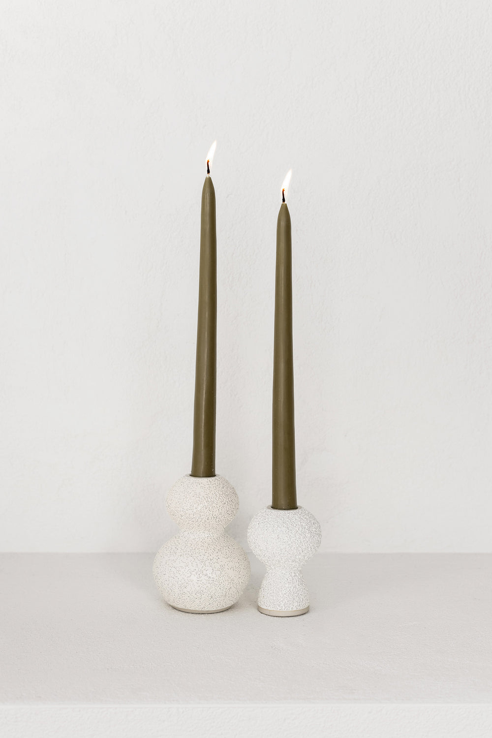 Tapered Candles - Olive