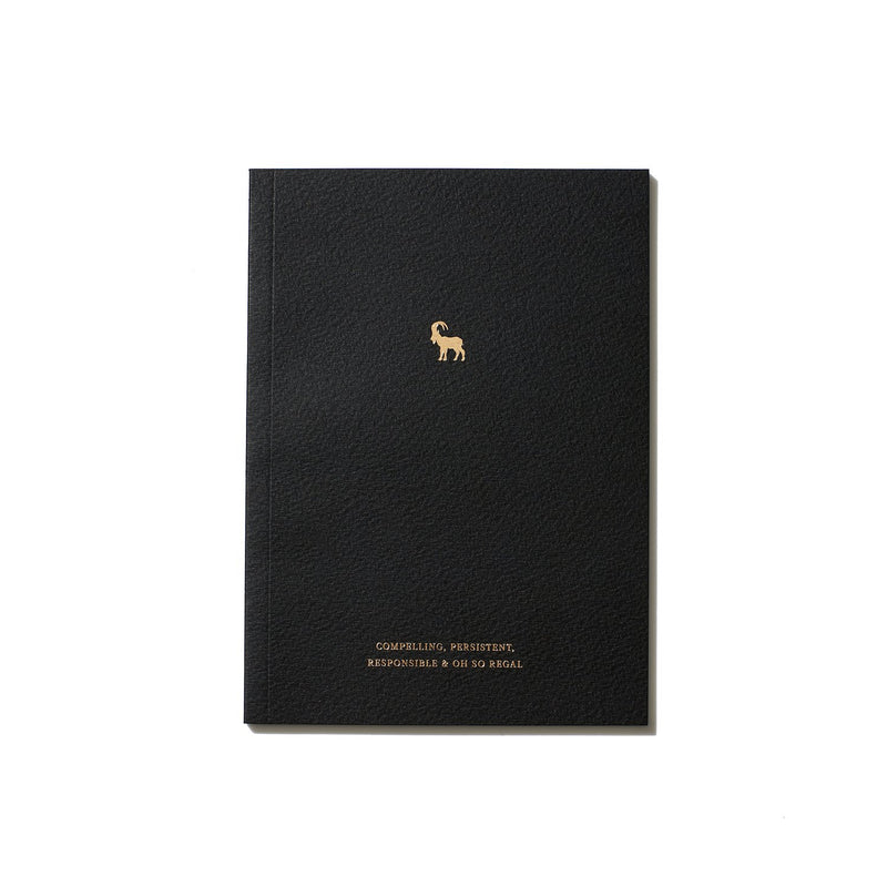 Capricorn Zodiac Notebook