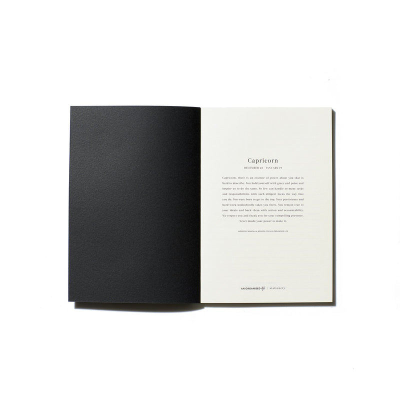 Capricorn Zodiac Notebook