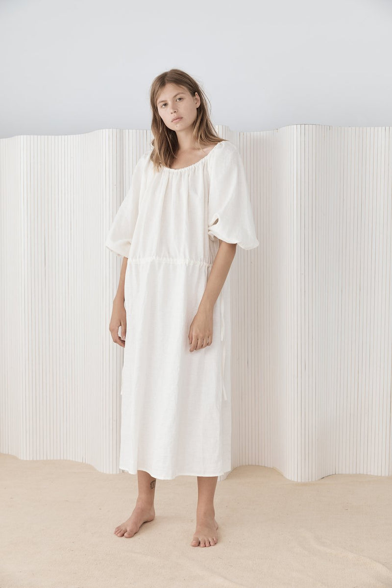 Sleep Dress Vintage White SLOW