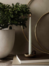 Bowl Candle Holder - Single - Brass