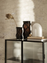 Entwine Vase - Small - Dark amber