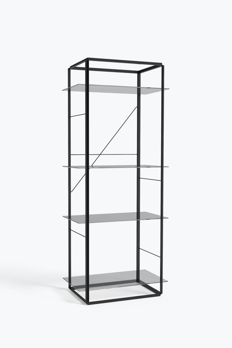Florence Shelf  Large - Black