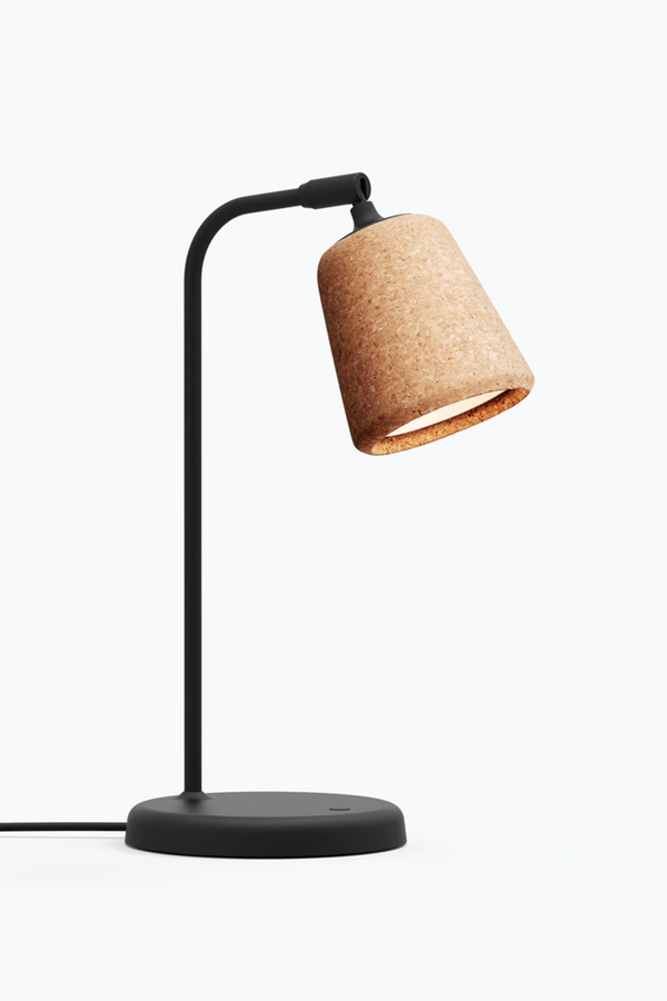 Material Table Lamp - Natural Cork