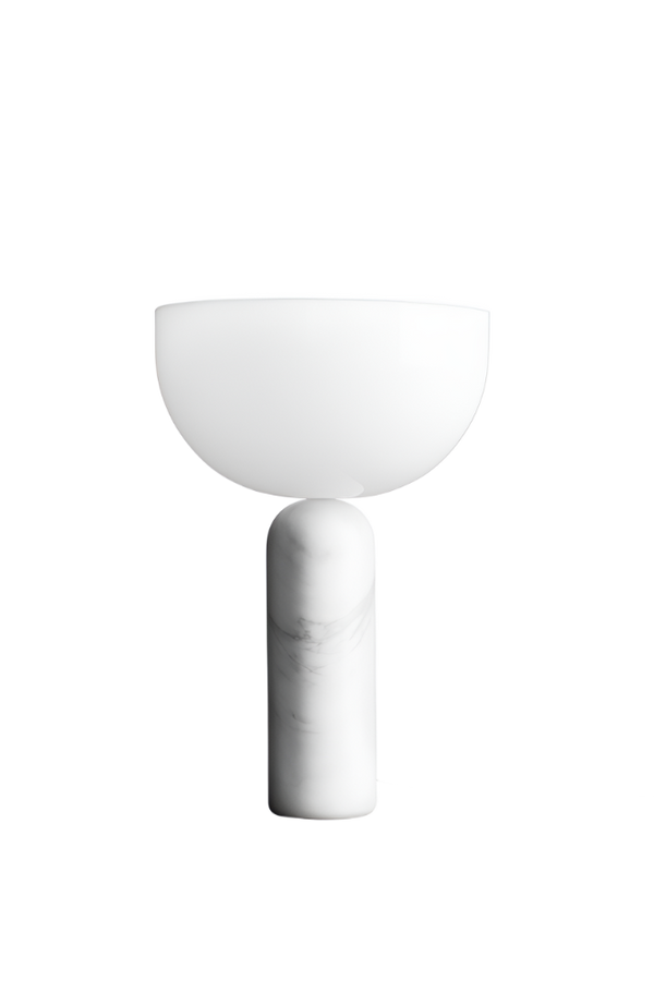 Kizu Table Lamp Large  - White Marble