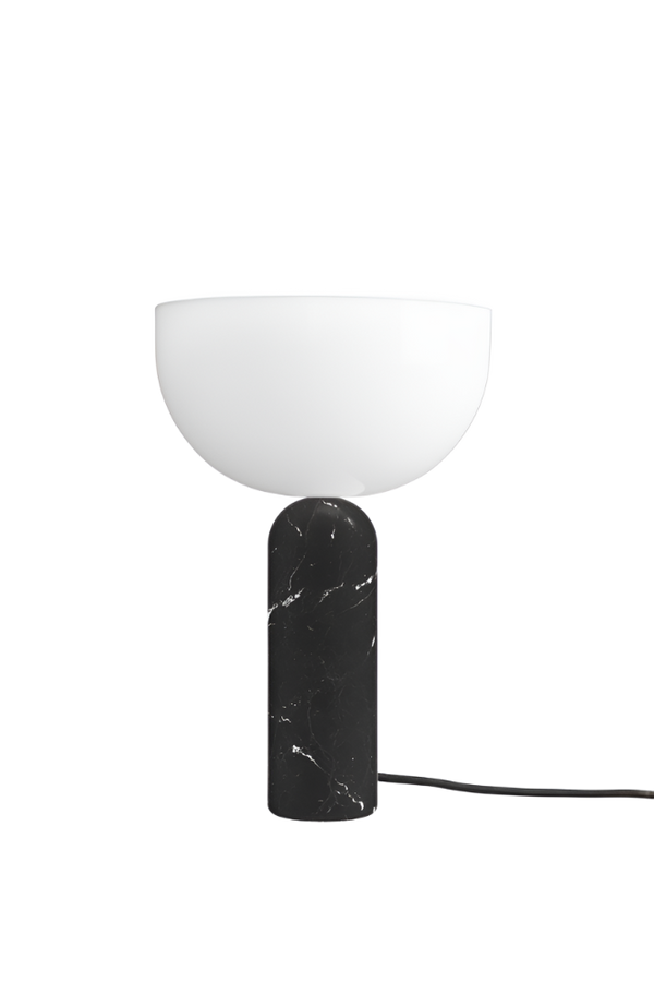 Kizu Table Lamp Large - Black Marble