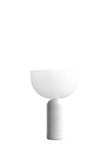 Kizu Table Lamp Small - White Marble