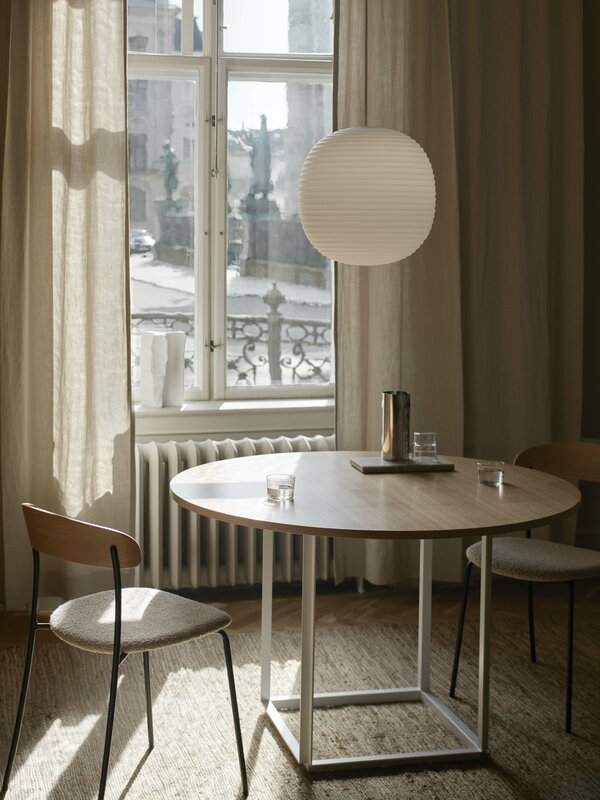Lantern Pendant - White Large