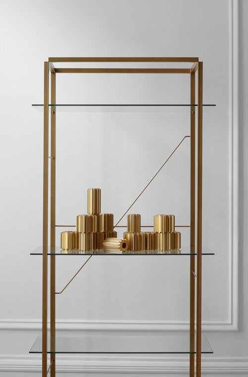 Florence Shelf Large - Gold