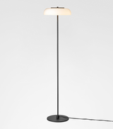 Blossi Floor Lamp - Black / Opal White