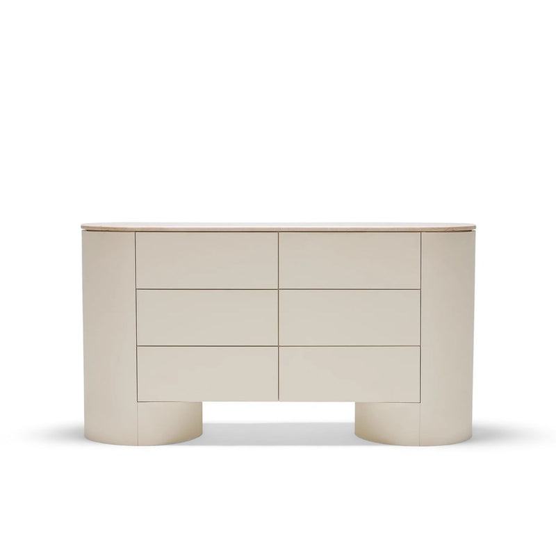 Fin 6 Drawer Dresser