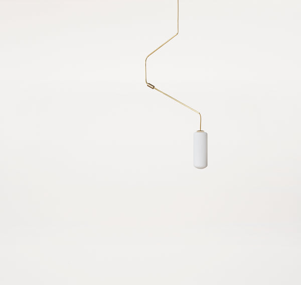 Ventus pendant l form 01 l brass