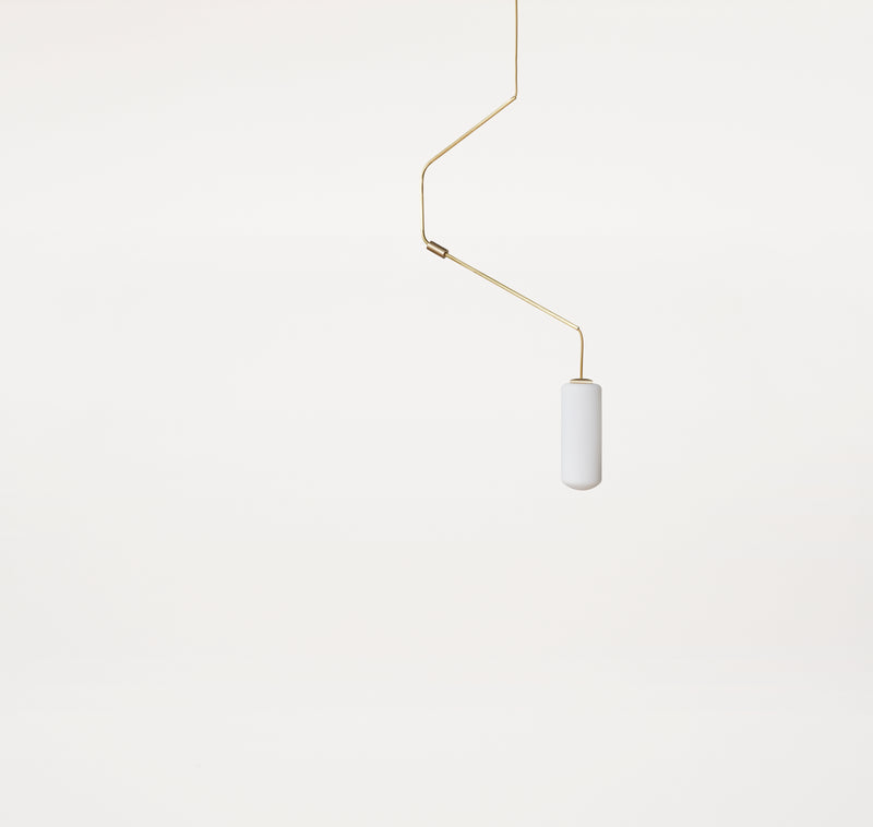 Ventus pendant l form 01 l brass