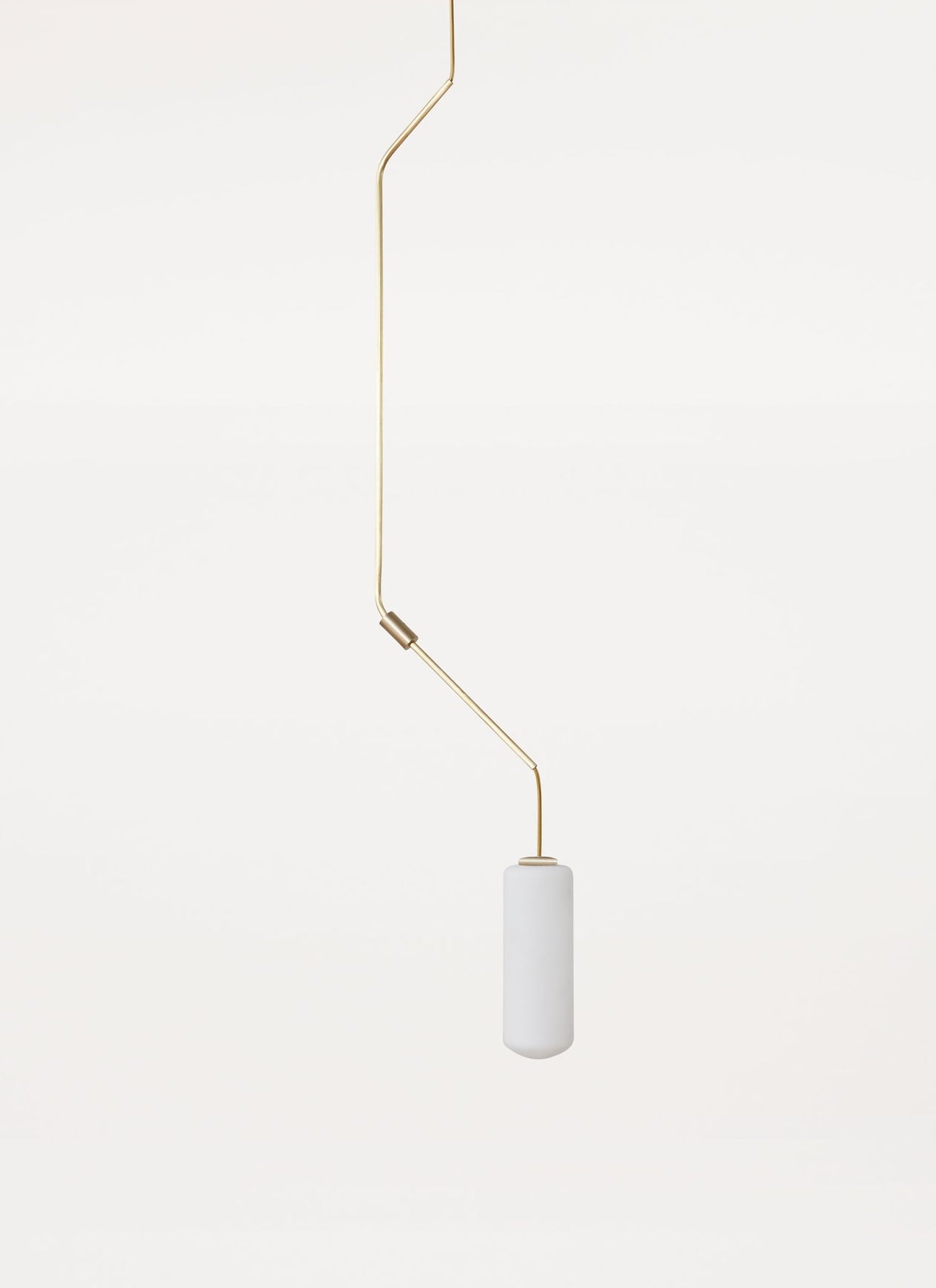 Ventus pendant l form 02 l brass