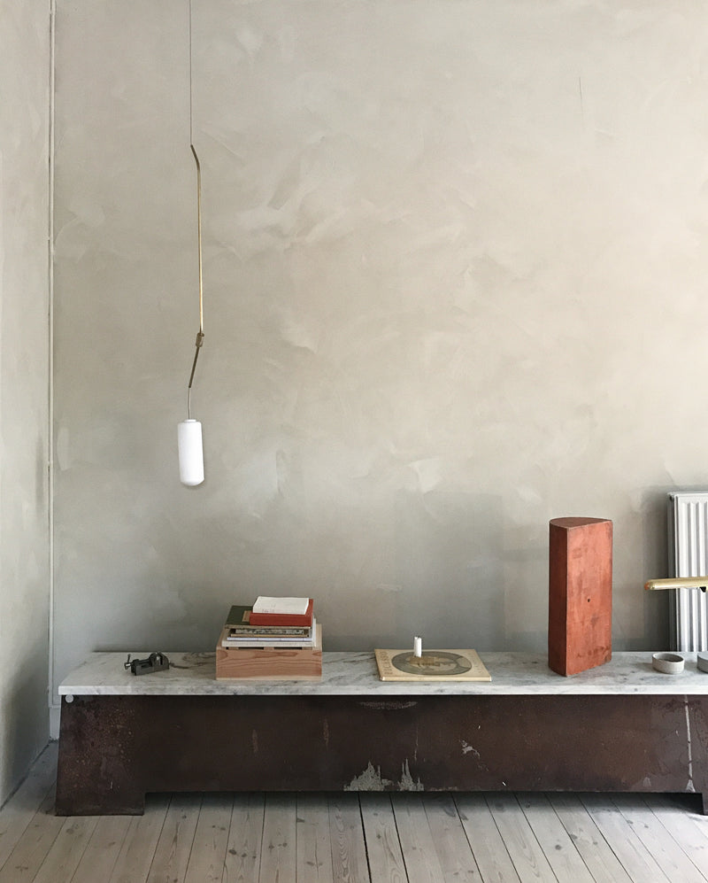 Ventus pendant l form 01 l brass