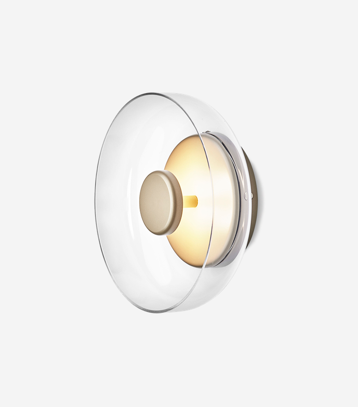Blossi Wall - Nordic Gold / Clear