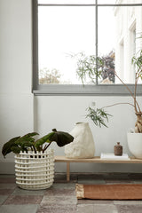 Ceramic Basket XL - Off-White