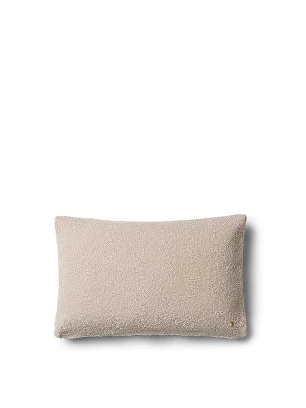 Clean Cushion - Wool Boucle - Natural