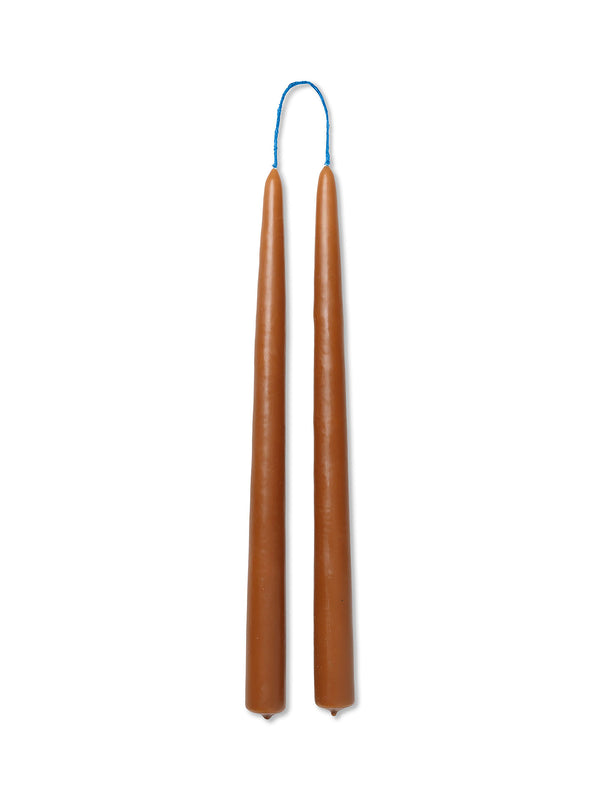 Dipped Candles - Set of 2 - Amber