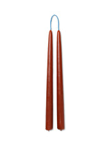 Dipped Candles - Set of 2 - Brown