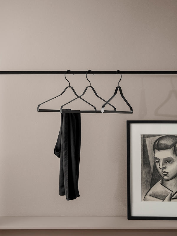 Coat Hanger - Black (set of 3)
