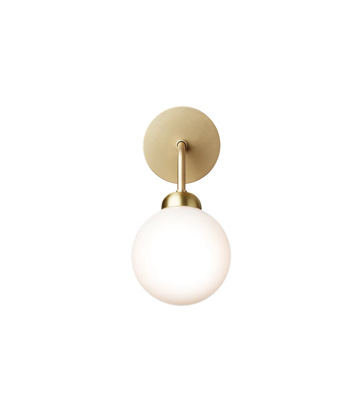 Apiales Wall - Brushed Brass / Opal