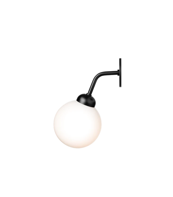 Apiales Wall Hard-Wired - Satin Black / Opal