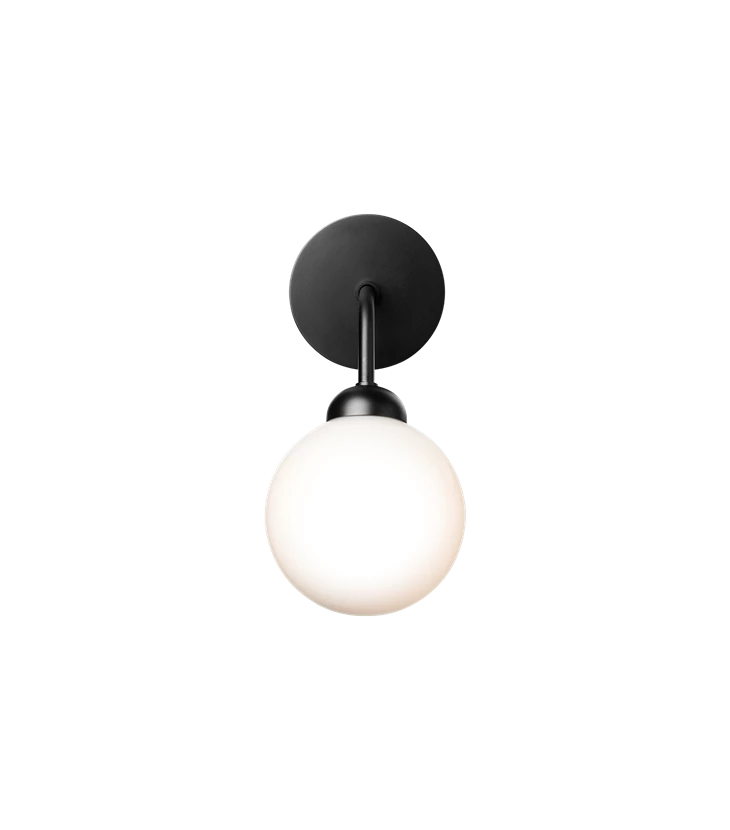 Apiales Wall - Satin Black / Opal