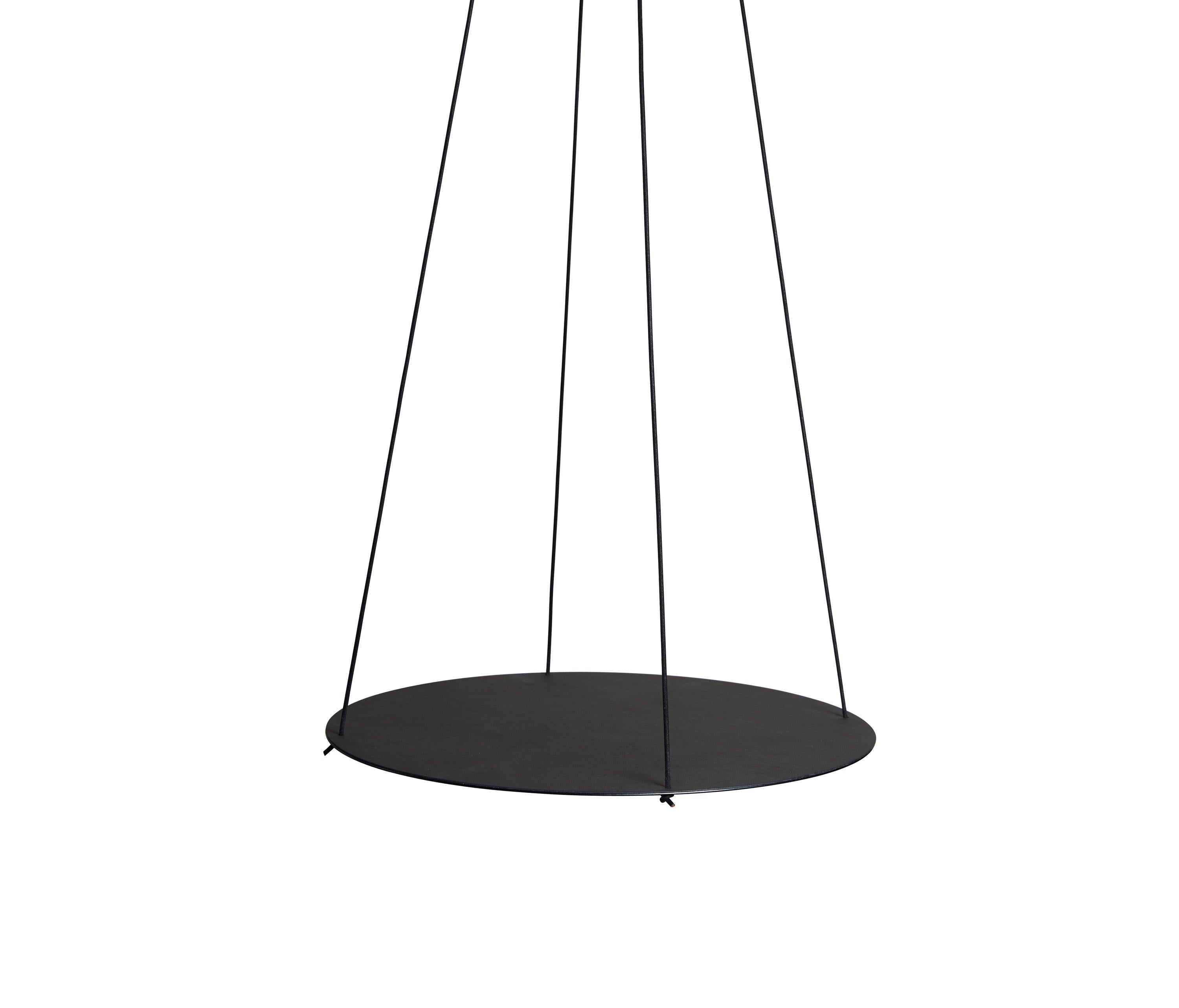 Pendulum Circle, Nupo Black/ Steel Black,Steel Black, D:40Cm