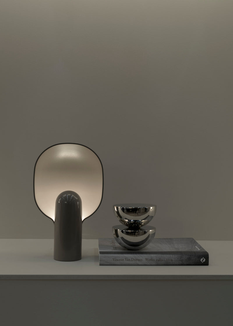 Ware Table Lamp - Mole Grey Acrylic